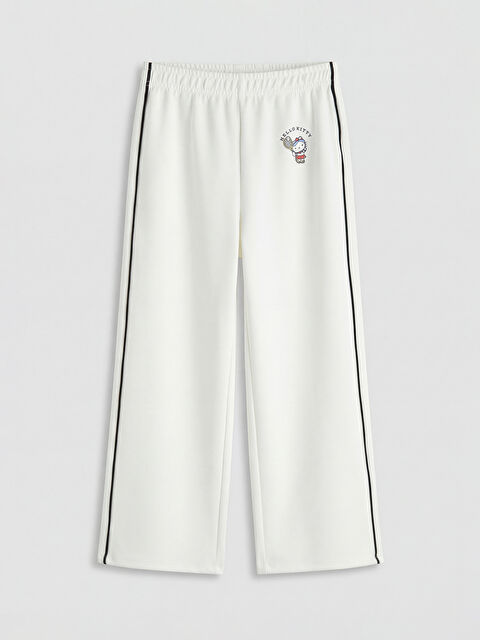 LCW Kids Hello Kitty Baskılı Kız Çocuk Soft Touch Eşofman Altı - S6LS73Z4-R9J