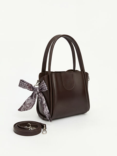 LCW ACCESSORIES Fular Aksesuarlı Deri Görünümlü Kadın Omuz Çantası - S6LS83Z8-HKQ