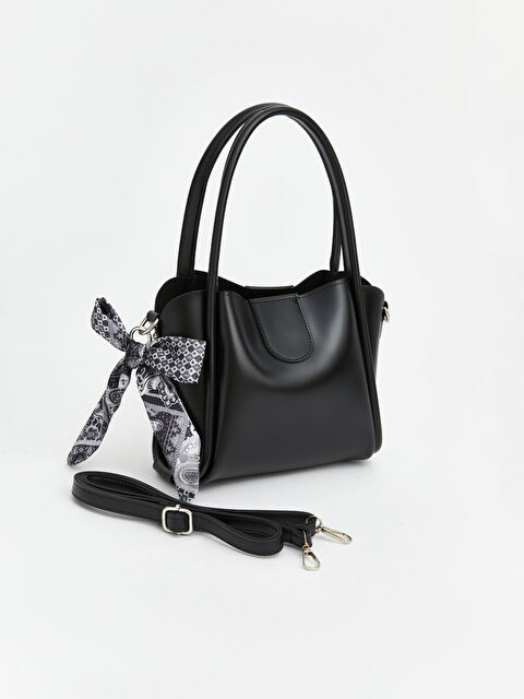 LCW ACCESSORIES Fular Aksesuarlı Deri Görünümlü Kadın Omuz Çantası - S6LS83Z8-RQL