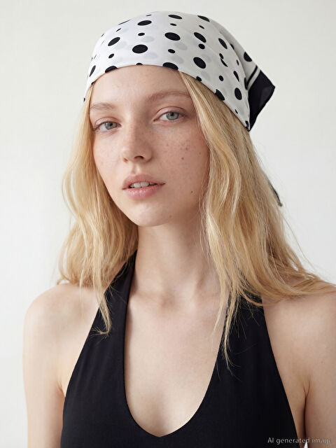 LCW ACCESSORIES Desenli Kadın Fular Bandana 2'li - S6LT87Z8-CZF