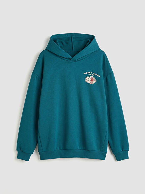 LCW Kids Kapüşonlu Erkek Çocuk Kalın Sweatshirt - S6LU73Z4-R4T