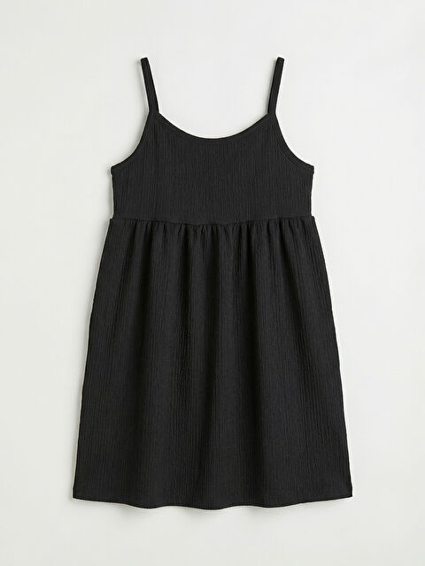 LCW ECO Dokulu Kız Çocuk Elbise - S6LY09Z4-CVL