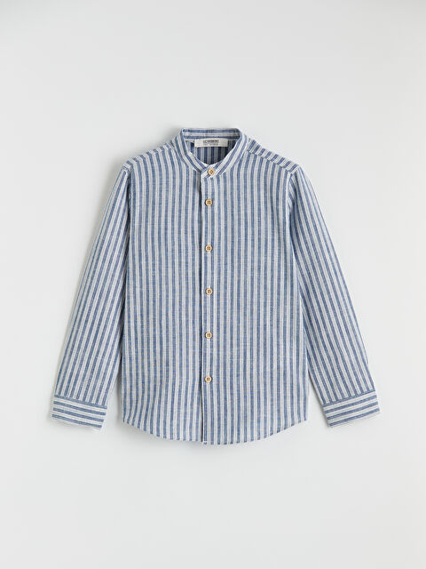 LCW ECO Boy BLUE Shirt - S6LY27Z4-LEN