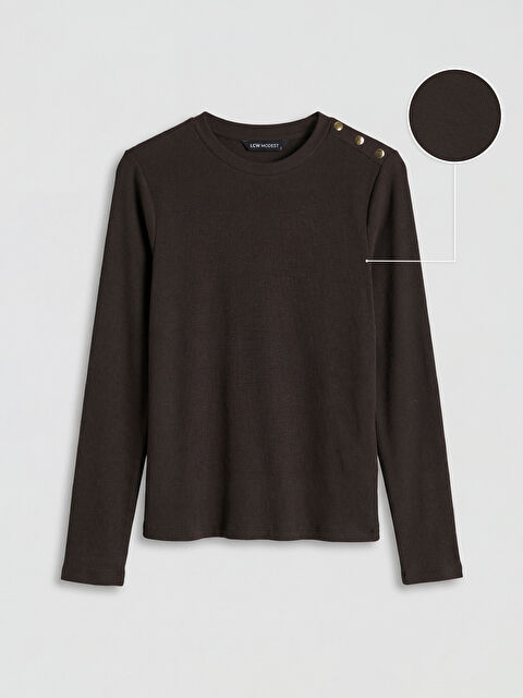 LCW Modest Bisiklet Yaka Kadın Body