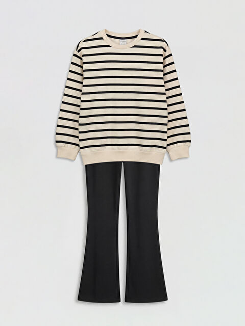 LCW Kids Girl BEIGE Set - S6LY43Z4-FSQ