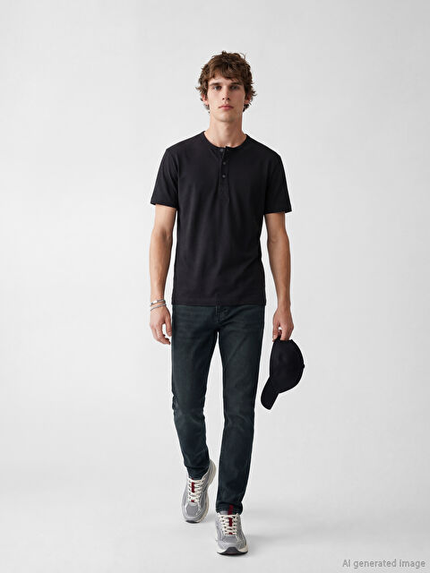 LCW Jeans 750 Slim Fit Erkek Jean Pantolon - S6LY54Z8-309