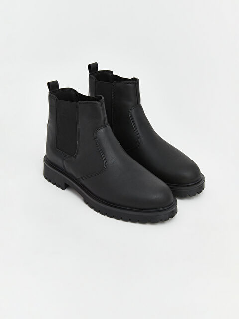 LCW STEPS Kalın Tabanlı Yanları Lastikli Erkek Bot - S6M041Z8-HUC