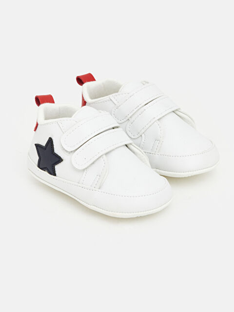 LCW STEPS Cırt Cırtlı Erkek Bebek Yürüme Öncesi Ayakkabı - S6M056Z1-FFB