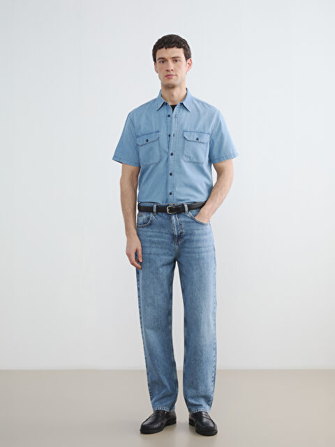 LCW Jeans 745 Baggy Fit Erkek Jean Pantolon - S6M166Z8-H45