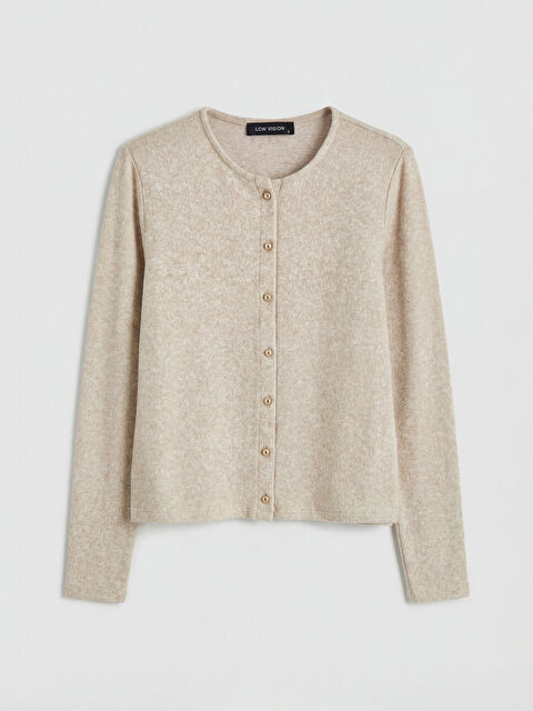 LCW Vision Bisiklet Yaka Kadın Hırka	