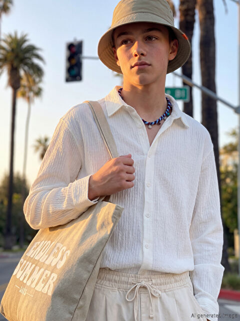 LCW Kids Dokulu Erkek Çocuk Gömlek