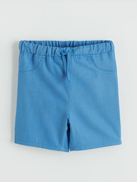 LCW ECO Beli Lastikli Bağcıklı Erkek Çocuk Şort - S6M342Z1-V2U