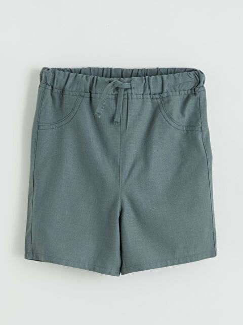 LCW ECO Beli Lastikli Erkek Çocuk Şort - S6M342Z1-ZQE