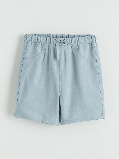 LCW ECO Beli Lastikli Bağcıklı Erkek Çocuk Şort - S6M342Z1-ZT6