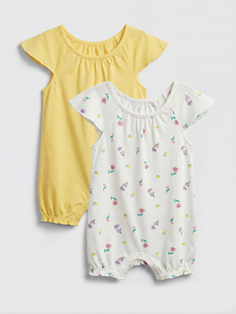 LCW baby ECRU Jumpsuit - S6M368Z1-LRA