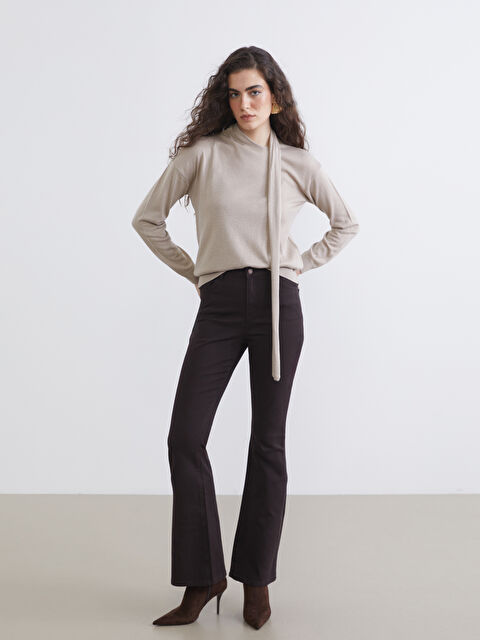 LCW Jeans Flare Kadın Jean Pantolon - S6M380Z8-HDT