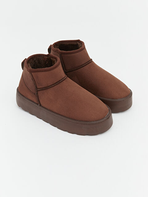 LCW STEPS Süet Görünümlü Kadın Bot - S6M384Z8-RKQ