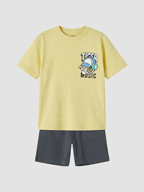 LCW Kids طقم أولادي مطبوع