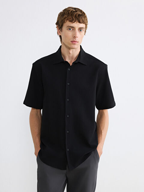 LCW Vision Regular Fit Erkek Gömlek - S6M418Z8-CVL