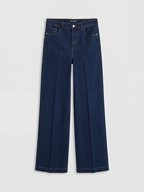 LCW Comfort Wideleg Fit Kadın Jean Pantolon - S6M420Z8-309