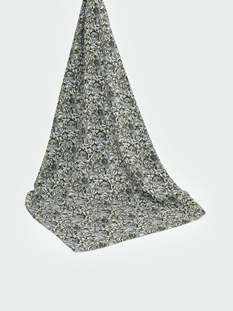 LCW ACCESSORIES Çiçek Desenli Kadın Şal - S6M427Z8-GHY