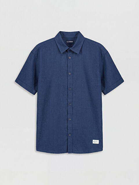 LCW Kids Момче Индиго Риза - S6M490Z4-HSD