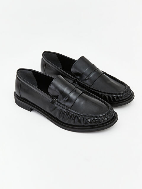 LCW STEPS Deri Görünümlü Kadın Klasik Ayakkabı - S6M493Z8-HUC