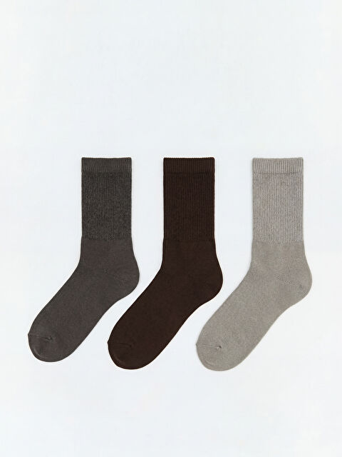 LCW ACCESSORIES Erkek Soket Çorap 3'lü - S6M533Z8-1FY