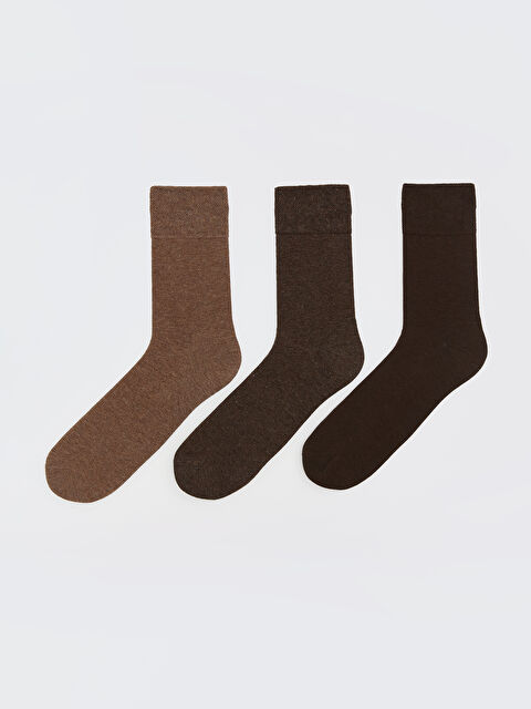 LCW ACCESSORIES Erkek Soket Çorap 3'lü  - S6M535Z8-1UP