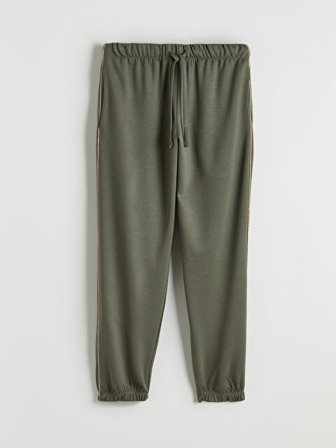 Natuvera Beli Lastikli Kadın Jogger Eşofman Altı - S6M550Z8-ZYL