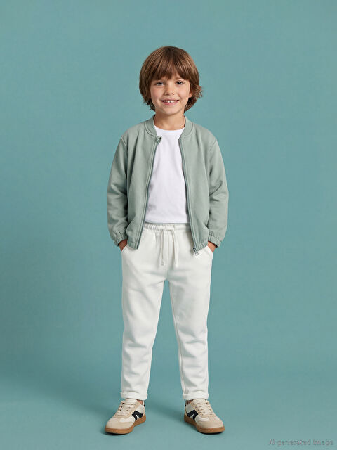 LCW Kids Beli Lastikli Erkek Çocuk Eşofman Altı - S6M553Z1-R9J