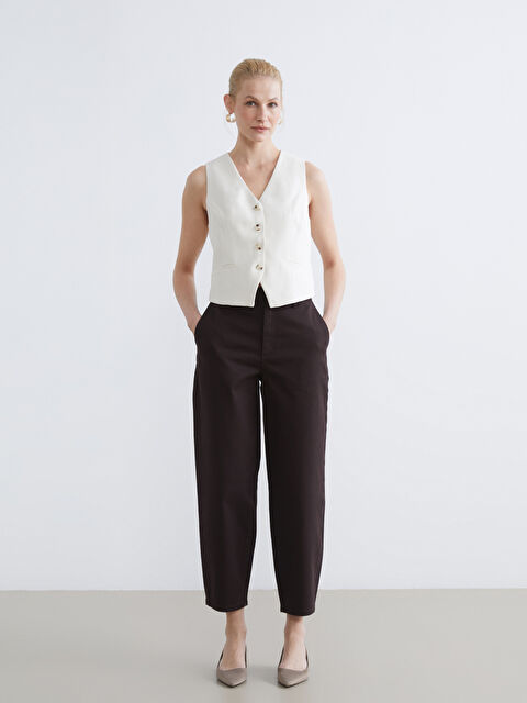 LCWAIKIKI Classic Barrel Fit Kadın Jean Pantolon - S6M563Z8-ZP7