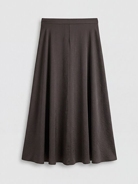 LCW Modest Beli Fermuarlı Kloş Etek - S6M566Z8-HJN