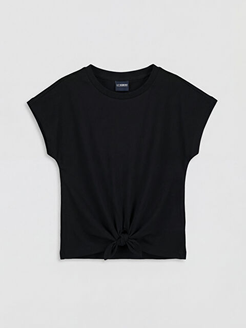 LC WAIKIKI Önden Bağlamalı Kız Çocuk Tişört - S6M676Z4-CVL