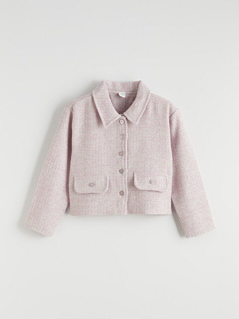 LCW Kids Kız Çocuk Tüvit Ceket - S6M768Z1-LNQ