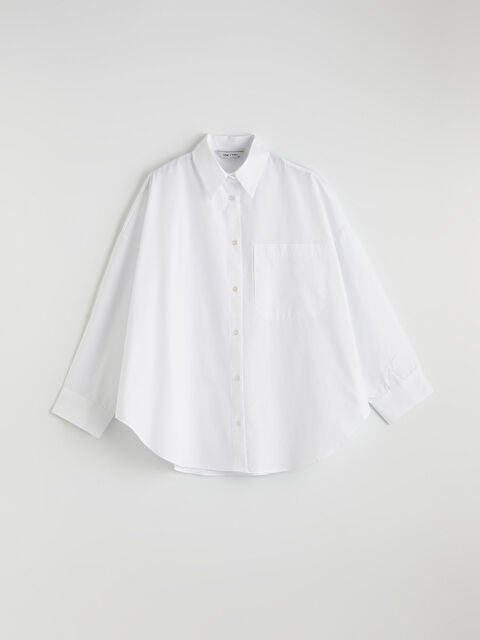 LCW Vision Oversize Kadın Gömlek - S6M821Z8-Q6K