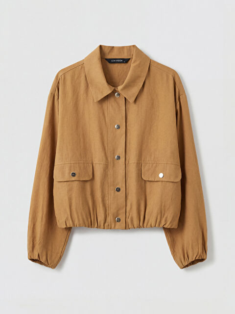 LCW Vision Oversize Kadın Gömlek Ceket - S6M844Z8-2QJ