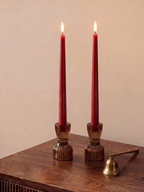 LCW HOME Dekoratif Şamdan Mum 2'li - S6M851Z8-SWY