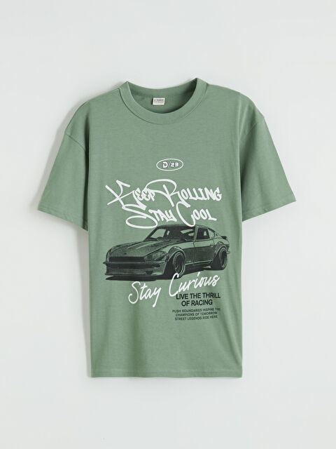 LCW Kids Момче Зелено Тениска