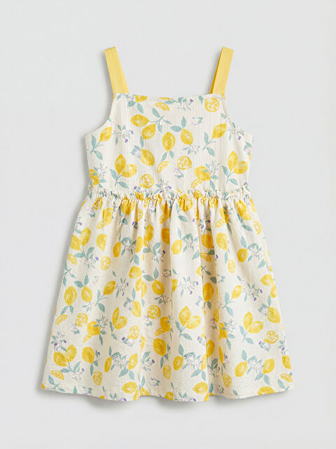 LCW Kids Κορίτσι ΚΙΤΡΙΝΟ Φόρεμα
