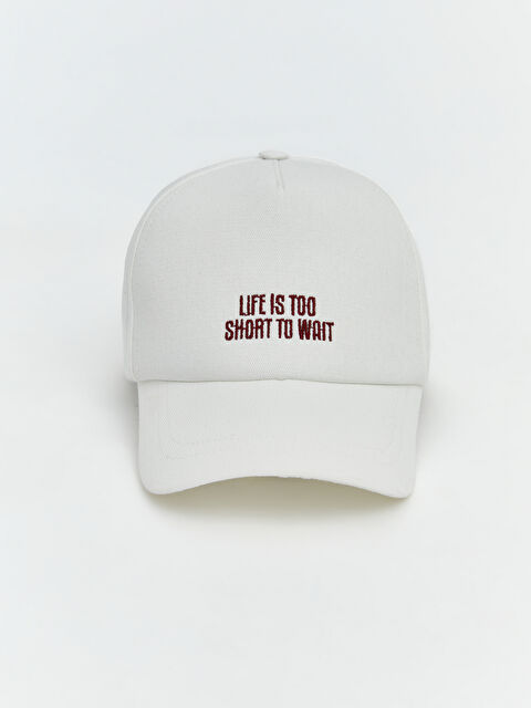 LCW ACCESSORIES Yazı Baskılı Kız Çocuk Kep Şapka - S6MA01Z4-EEW