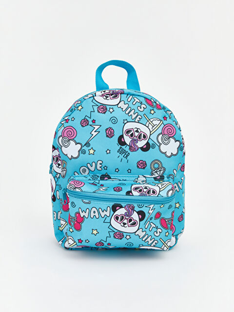 LCW ECO Baskılı Kız Çocuk Sırt Çantası - S6MA09Z4-LQQ