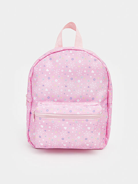 LCW ECO Ön Cepli Desenli Kız Çocuk Sırt Çantası - S6MA11Z4-LSZ