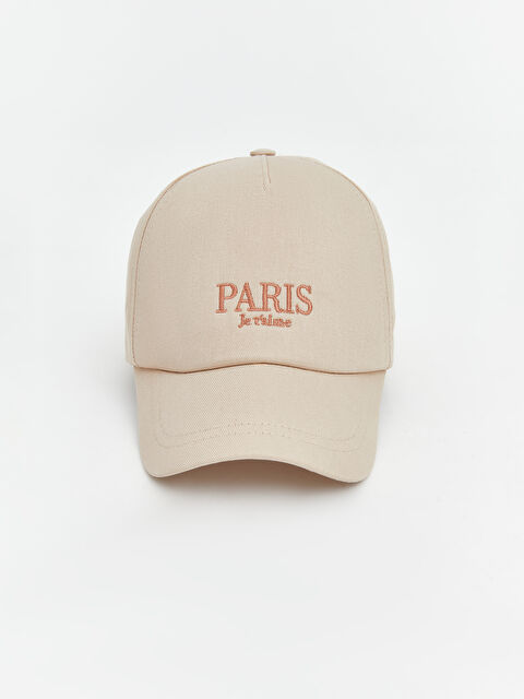 LCW ACCESSORIES Paris Nakışlı Kız Çocuk Kep Şapka - S6MA17Z4-YYJ