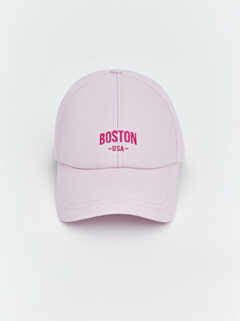 LC WAIKIKI Boston Nakışlı Kadın Kep Şapka  - S6MA20Z8-YDV