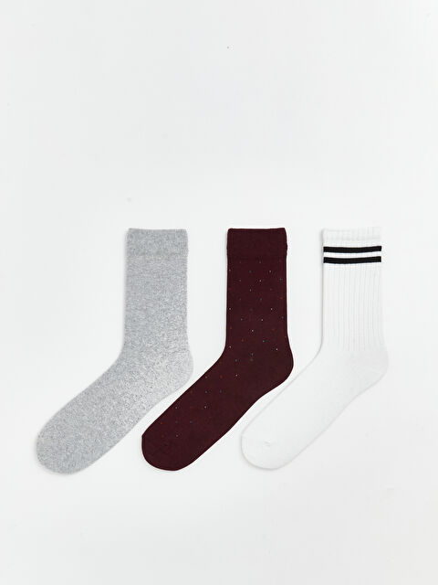 LCW ECO Erkek 3'lü Soket Çorap - S6MA27Z8-M0T