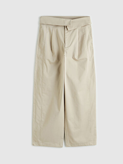 LCW Vision Loose Fit Pileli Kadın Kumaş Pantolon - S6MA29Z8-K8X