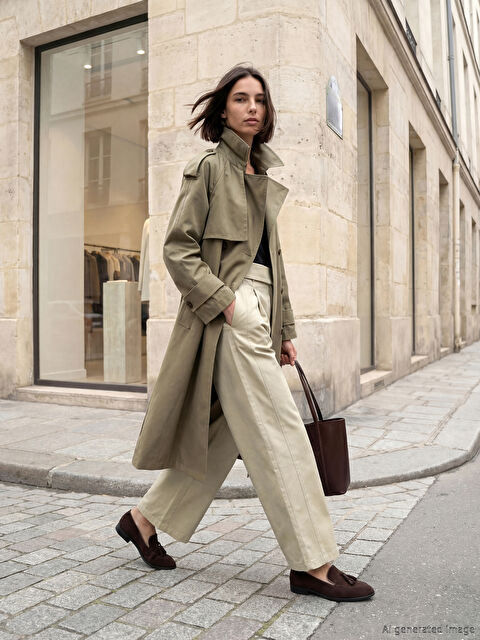 LCW Vision Loose Fit Pileli Kadın Kumaş Pantolon - S6MA29Z8-K8X