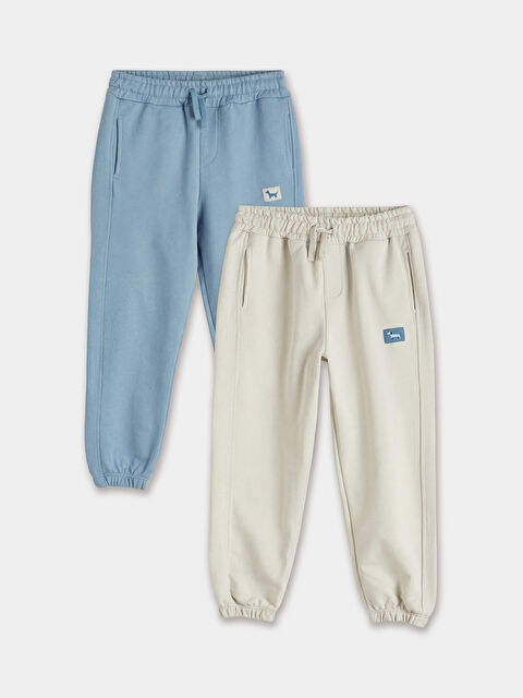 LCW Kids Erkek Çocuk Jogger Eşofman Altı 2'li - S6MA64Z1-G5H