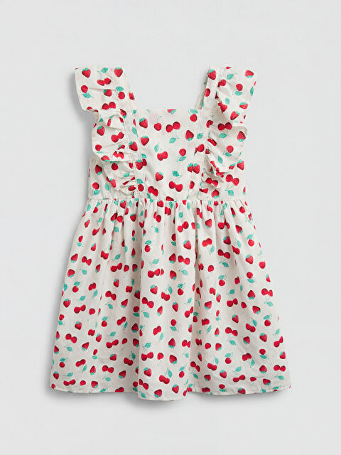 LCW baby Girl WHITE Dress - S6MA78Z1-LU7